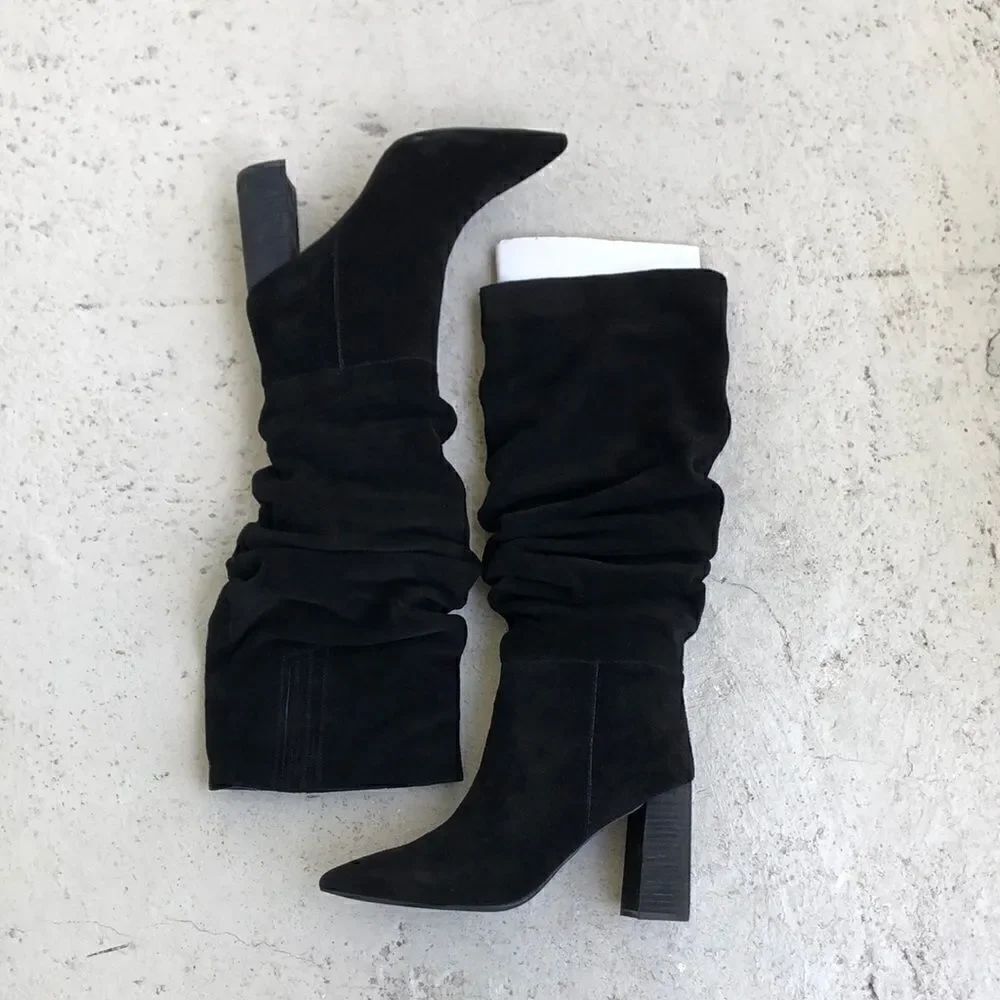 Jeffrey  Campbell Felicity Slouch Boots Womens